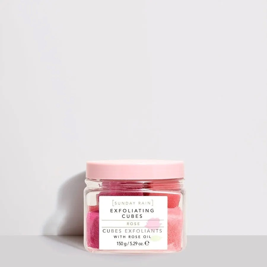 Sunday Rain Rose Exfoliating Cubes – Jumping Bean