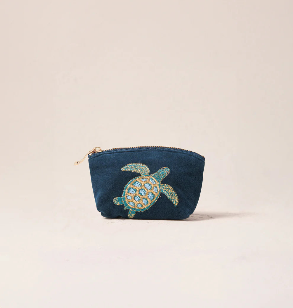 Elizabeth Scarlett Turtle Conservation Coin Purse - Marine Navy – Jumping  Bean