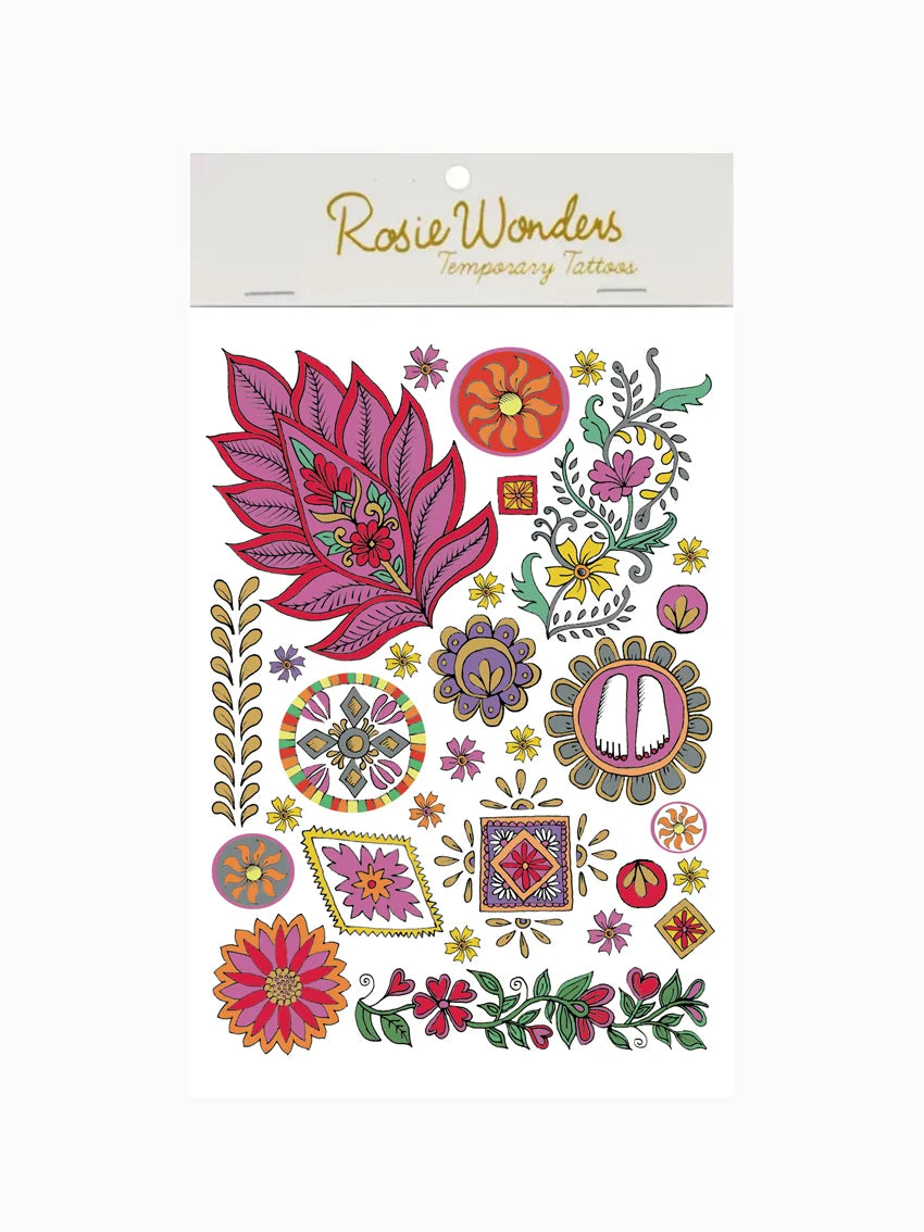 Fairytale Temporary Tattoos (A6 Sheet) by Rosie Wonders main image 1