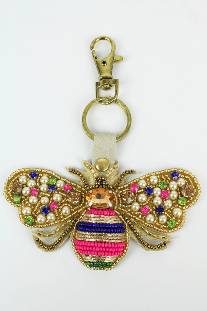 Gucci hot sale bee keyring